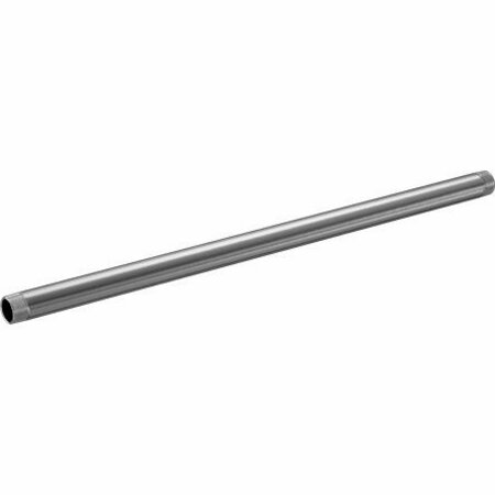 BSC PREFERRED Standard-Wall Aluminum Pipe Threaded on Both Ends 1-1/4 NPT 36 Long 5038K37
